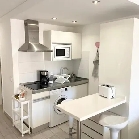 Estudio Moderno Con Piscina Climatizada Y Parking En Los Cristianos - Es-347-30 Arona (Tenerife)