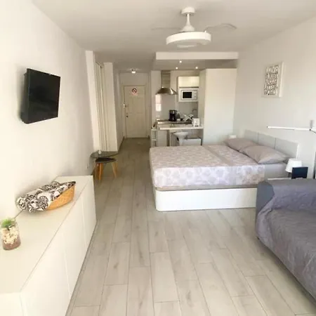Διαμέρισμα Estudio Moderno Con Piscina Climatizada Y Parking En Los Cristianos - Es-347-30 *